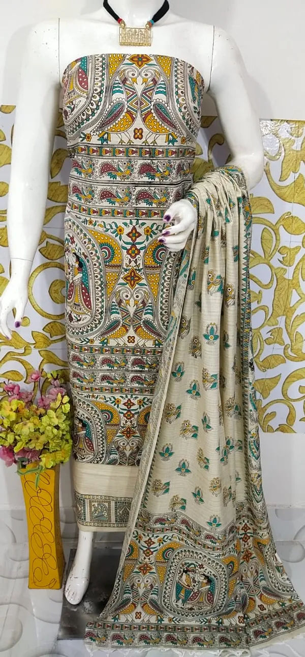 Madhubani_Print_Premium_Quality_Cotton_Silk_Suit_Piece_Set_Cotton_Silk_Material_(Dry_Clean_Only)
