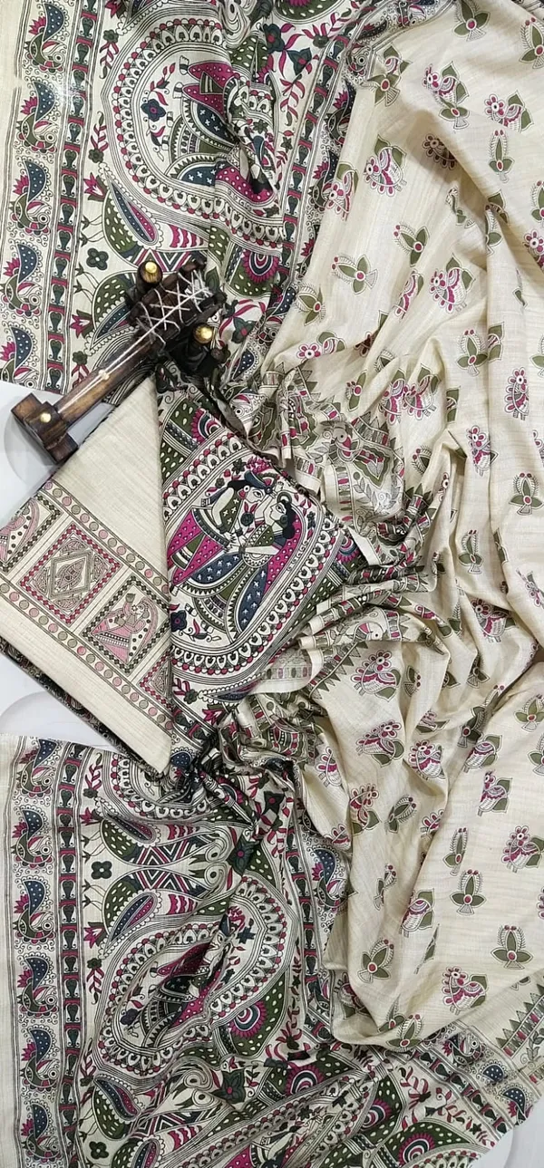 Madhubani_Print_Premium_Quality_Cotton_Silk_Suit_Piece_Set_Cotton_Silk_Material_(Dry_Clean_Only)