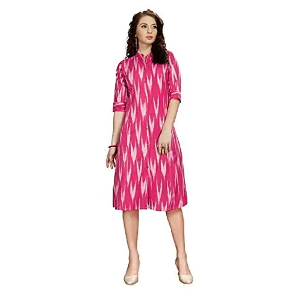 Pink_Cotton_Ekkat_Fabrics_For_Top_2.5_Mtr_Unstitched_Dress_Matarial_For_Women