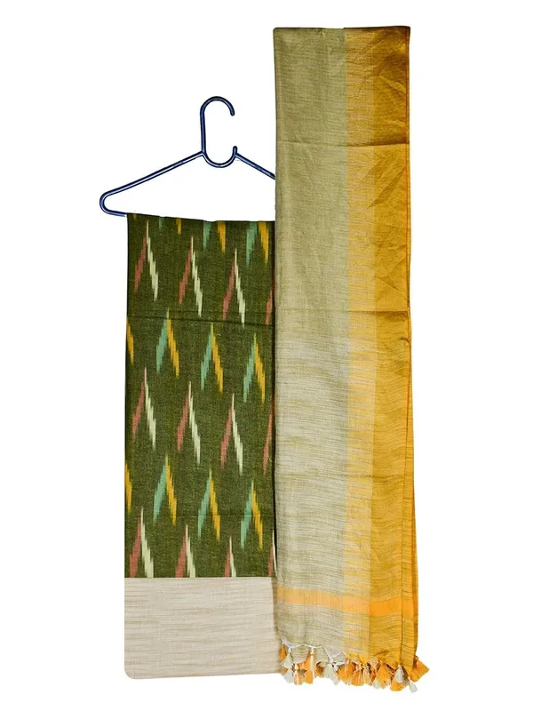 Yellow_Cotton_Unstitched_Salwar_Suit_Set_For_With_Dupatta,_Salwar_Suit_Dress_Material_For_|_Top_-_2.5_M,_Bottom_-_2.5_M,_Dupatta_-_2.5_M_For_Women