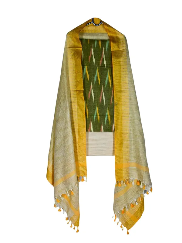 Yellow_Cotton_Unstitched_Salwar_Suit_Set_For_With_Dupatta,_Salwar_Suit_Dress_Material_For_|_Top_-_2.5_M,_Bottom_-_2.5_M,_Dupatta_-_2.5_M_For_Women