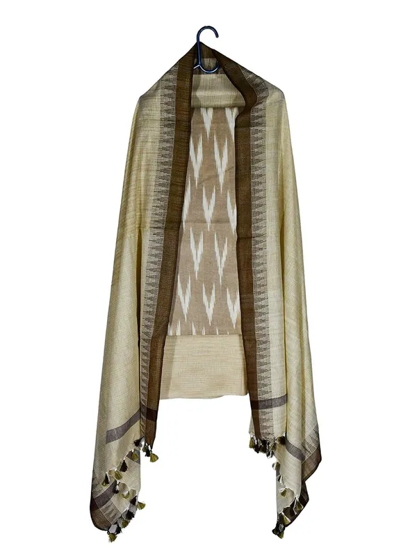 Brown_Cotton_Unstitched_Salwar_Suit_Set_For_With_Dupatta,_Salwar_Suit_Dress_Material_For_|_Top_-_2.5_M,_Bottom_-_2.5_M,_Dupatta_-_2.5_M_For_Women