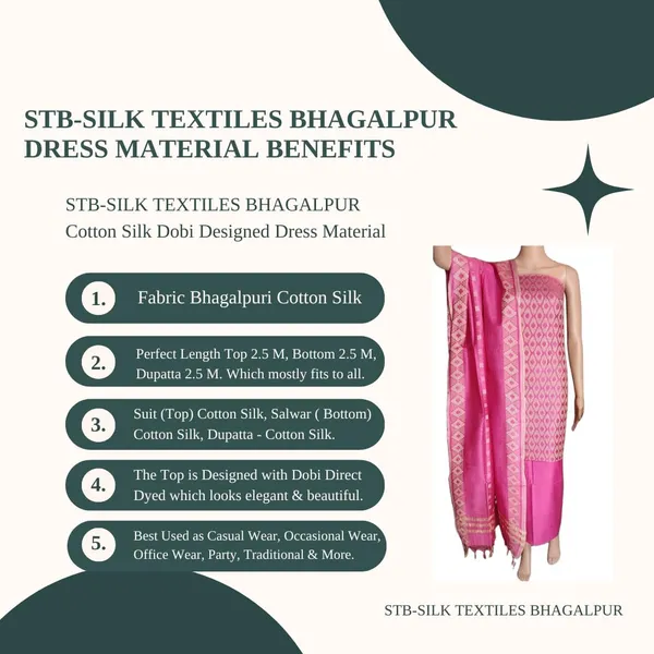Pink_Cotton_Silk_Handloom_Weaving_Unstitched_Salwar_Suit_Dress_Material_With_Dupatta_For_Women