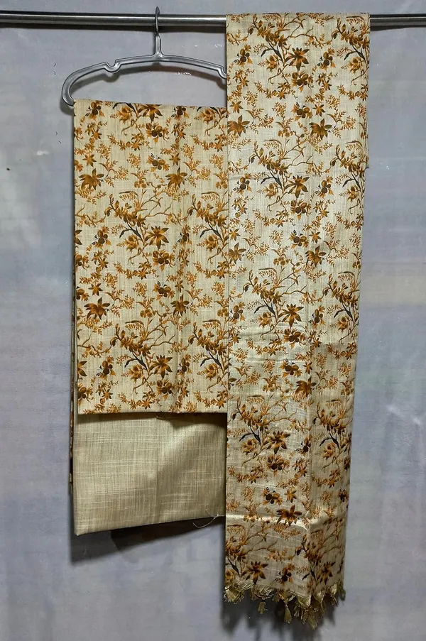Black_Gold_Cotton_Silk_Handcrafted_Screen_Print_Unstitched_Salwar_Suit_Dress_Material_With_Dupatta_For_Women