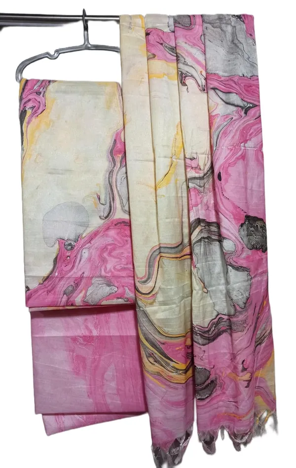 Pink_Cotton_Silk_Marble_Print_Unstitched_Salwar_Suit_Dress_Material_With_Dupatta_For_Women
