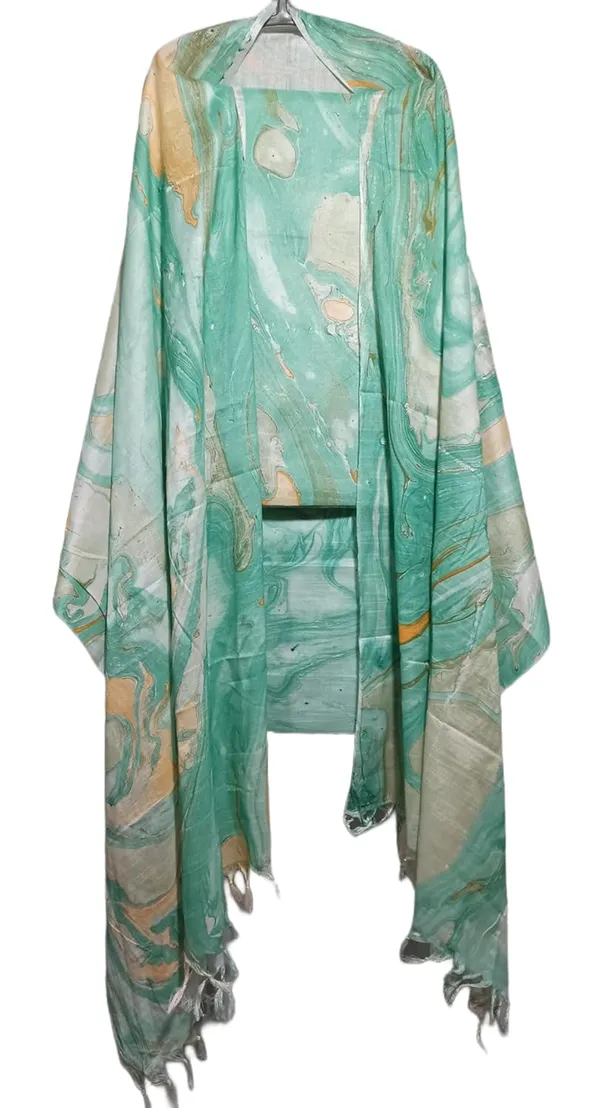 Green_Cotton_Silk_Marble_Print_Unstitched_Salwar_Suit_Dress_Material_With_Dupatta_For_Women
