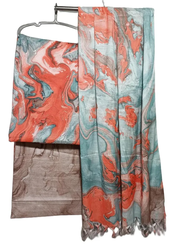 Orange_Cotton_Silk_Marble_Print_Unstitched_Salwar_Suit_Dress_Material_With_Dupatta_For_Women