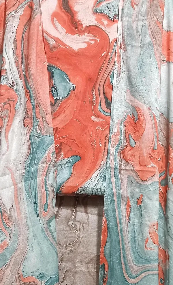 Orange_Cotton_Silk_Marble_Print_Unstitched_Salwar_Suit_Dress_Material_With_Dupatta_For_Women