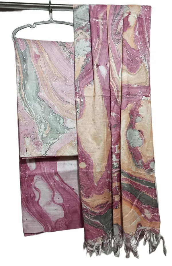 Megenta_Cotton_Silk_Marble_Print_Unstitched_Salwar_Suit_Dress_Material_With_Dupatta_For_Women
