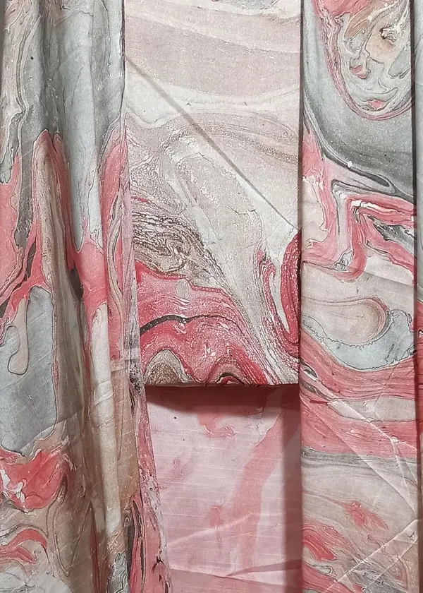 Peach_Cotton_Silk_Marble_Print_Unstitched_Salwar_Suit_Dress_Material_With_Dupatta_For_Women