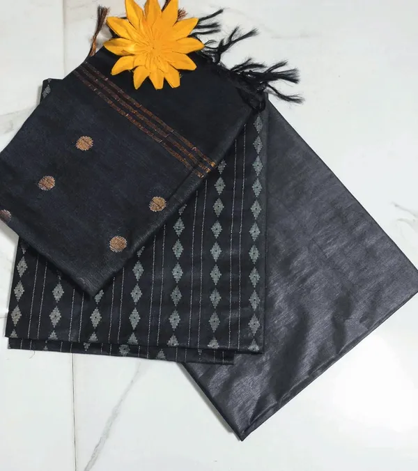 Black_Bhagalpuri_Cotton_Silk_Unstitched_Salwar_Suit_Dress_Material_With_Dupatta_For_Women