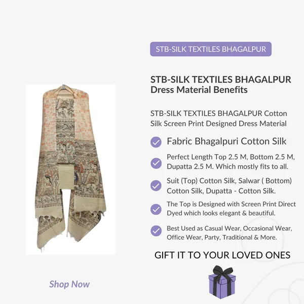 Orange_Cotton_Silk_Handcrafted_Screen_Print_Unstitched_Salwar_Suit_Dress_Material_With_Dupatta_For_Women