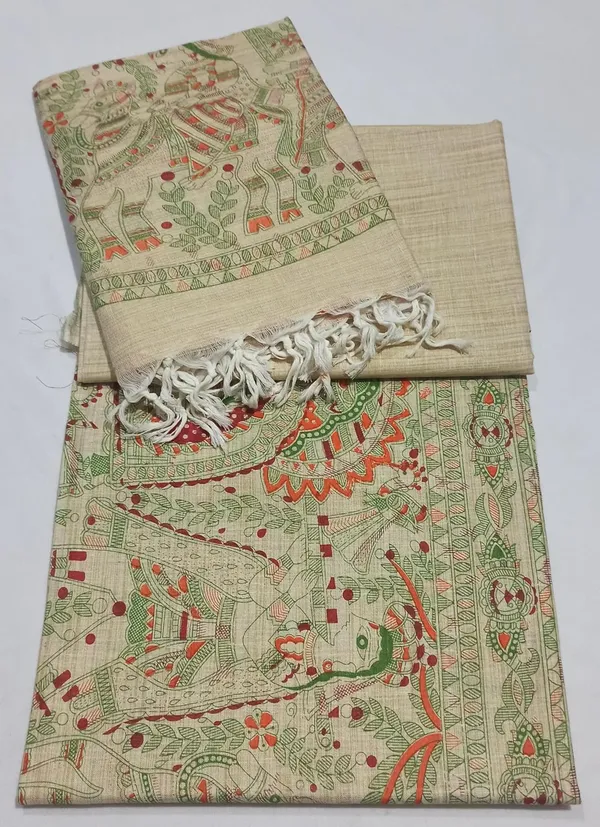Green_Cotton_Silk_Handcrafted_Screen_Print_Unstitched_Salwar_Suit_Dress_Material_With_Dupatta_For_Women