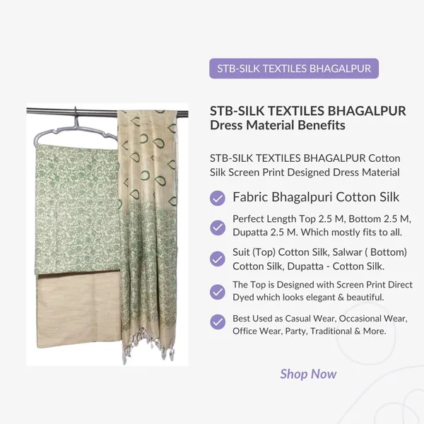 Green_Pure_Handloom_Cotton_Silk_Handcrafted_Screen_Print_Unstitched_Salwar_Suit_Dress_Material_With_Dupatta_For_Women