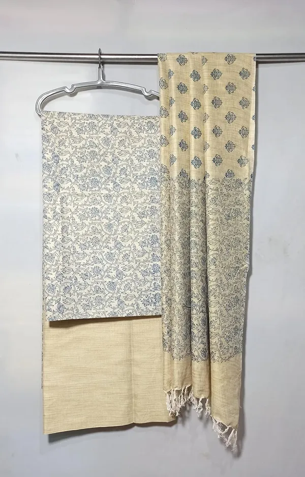 Blue_Pure_Handloom_Cotton_Silk_Handcrafted_Screen_Print_Unstitched_Salwar_Suit_Dress_Material_With_Dupatta_For_Women