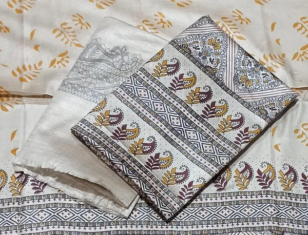 Chiku_Cotton_Silk_Handcrafted_Madhbani_Print_Unstitched_Salwar_Suit_Dress_Material_With_Dupatta_For_Women