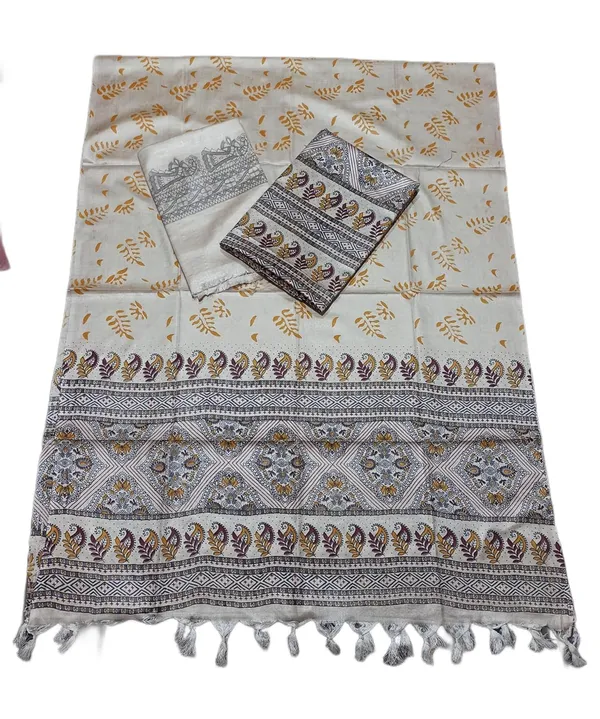 Chiku_Cotton_Silk_Handcrafted_Madhbani_Print_Unstitched_Salwar_Suit_Dress_Material_With_Dupatta_For_Women