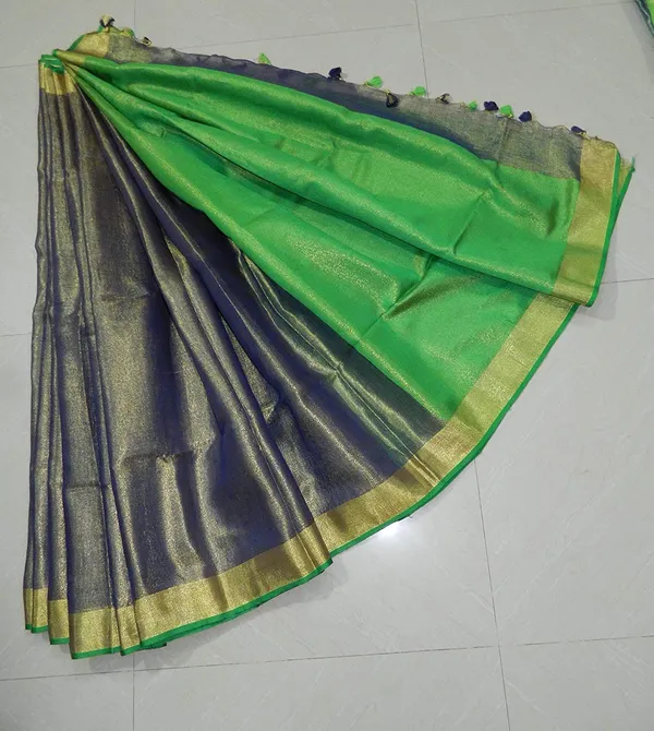 Purple_Tissue_Linen_Saree_Wih_Running_Contrast_Blouse_Piece_For_Women