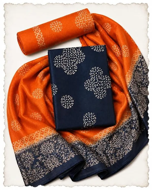Blue_Salwar_Suit_Cotton_Silk_Batik_Print_Dress_Material_Unstitched_Suits_Piece_With_Dupatta_Dress_Material_For_Women