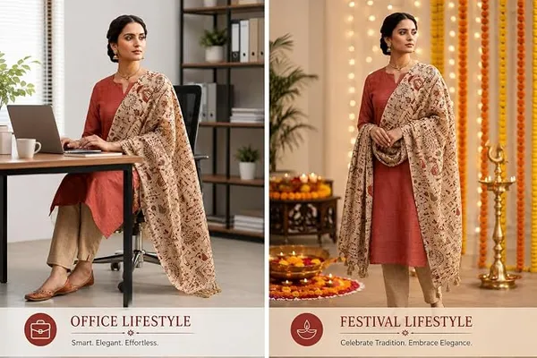 Red_Cotton_Silk_Unstitched_Salwar_Suit_Dress_Material_With_Handcrafted_Print_Duputta_For_Women
