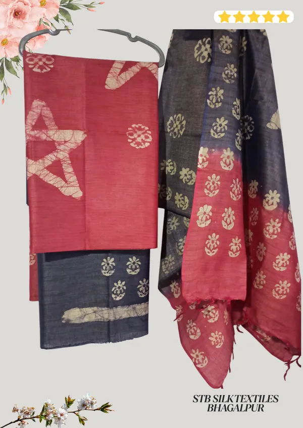 Red_Cotton_Silk_Dress_Material_Unstitched_Suits_Piece_With_Dupatta_Dress_Material_For_Women