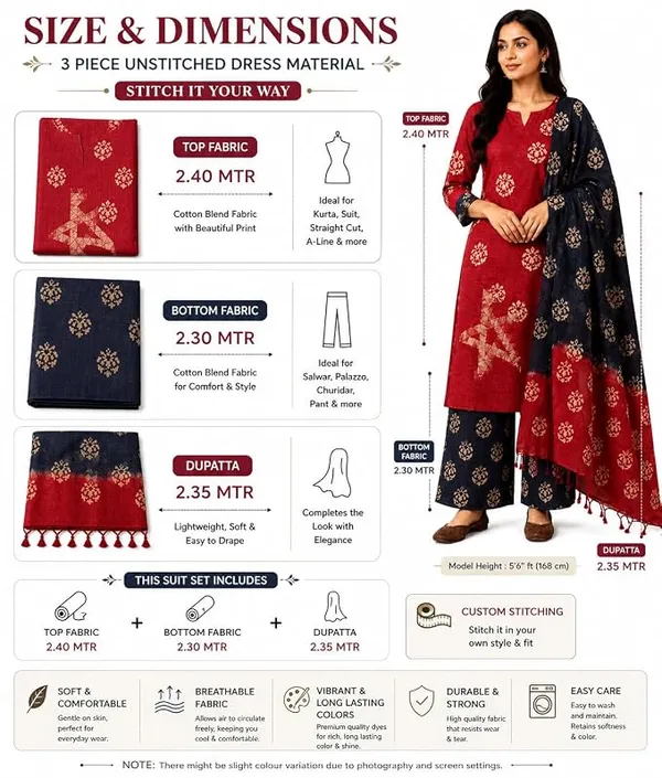 Red_Cotton_Silk_Dress_Material_Unstitched_Suits_Piece_With_Dupatta_Dress_Material_For_Women