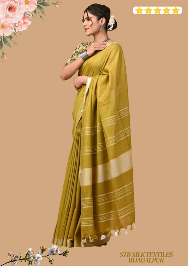 Women's_Bhagalpuri_Linen_Saree_With_Blouse_Piece