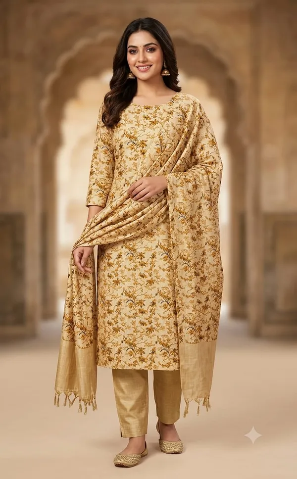 Black_Gold_Cotton_Silk_Handcrafted_Screen_Print_Unstitched_Salwar_Suit_Dress_Material_With_Dupatta_For_Women