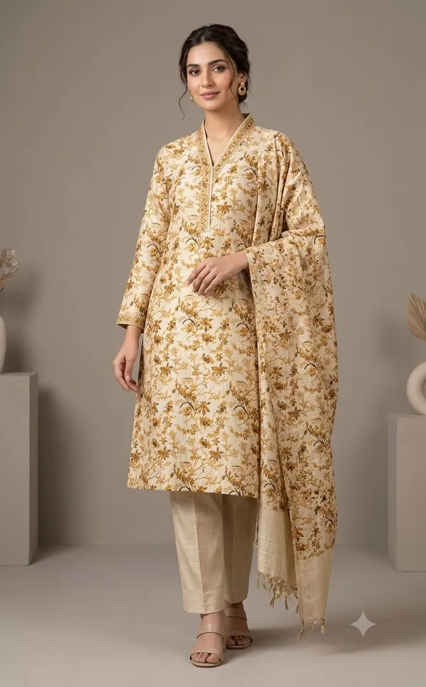 Black_Gold_Cotton_Silk_Handcrafted_Screen_Print_Unstitched_Salwar_Suit_Dress_Material_With_Dupatta_For_Women