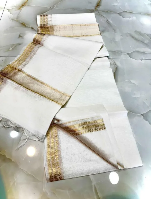 Women's_Exquisite_Semi_Tussar_Silk_Sarees_with_Blouse