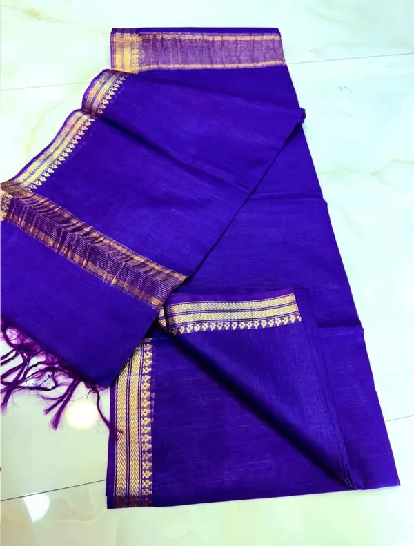 Women's_Exquisite_Semi_Tussar_Silk_Sarees_with_Blouse