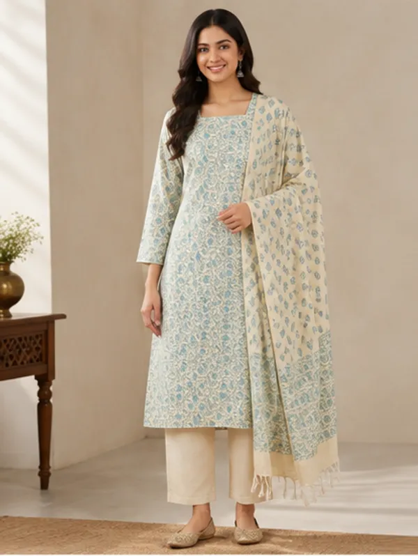 Firozy_Pure_Handloom_Cotton_Silk_Handcrafted_Screen_Print_Unstitched_Salwar_Suit_Dress_Material_With_Dupatta_For_Women