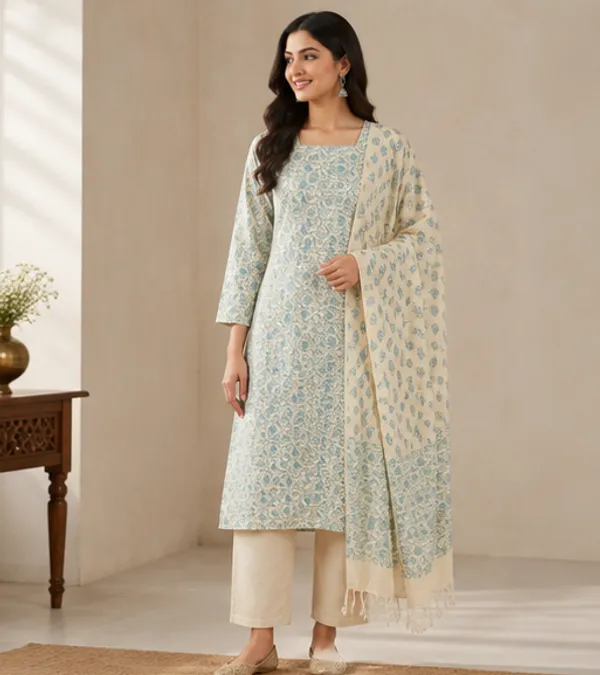 Firozy_Pure_Handloom_Cotton_Silk_Handcrafted_Screen_Print_Unstitched_Salwar_Suit_Dress_Material_With_Dupatta_For_Women