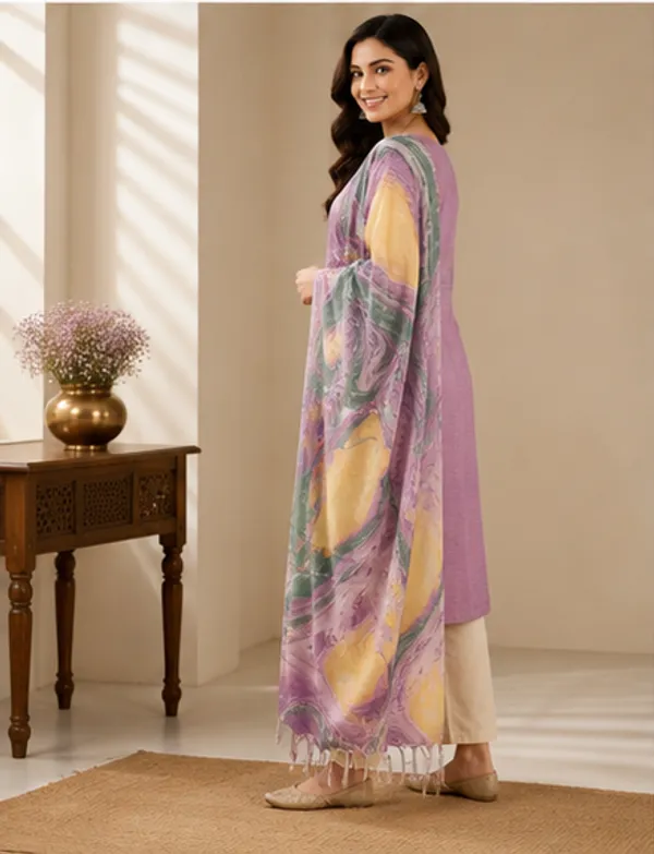 Purple_Cotton_Silk_Unstitched_Salwar_Suit_Dress_Material_With_Marble_Print_Dupatta._For_Women