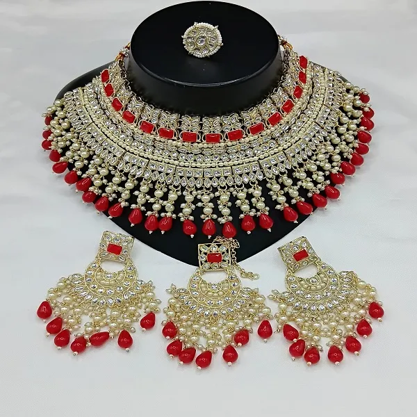Gold_Plated_Kundan_Stone_And_Pearls_Choker_Necklace_Set