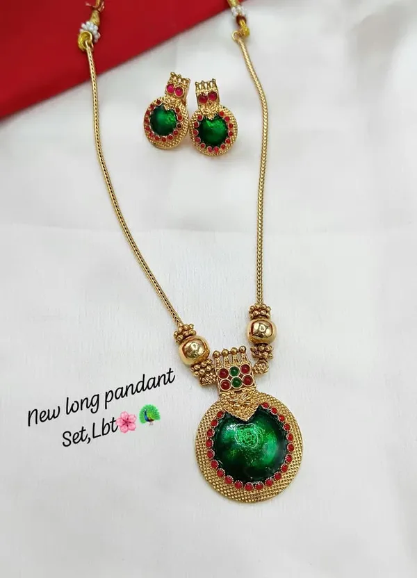 Gold-Plated_Studded_Handcrafted_Enamelled_Jewellery_Set