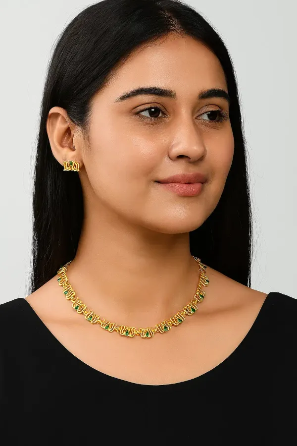 Lotus_Designer_Simple_Necklace_Set