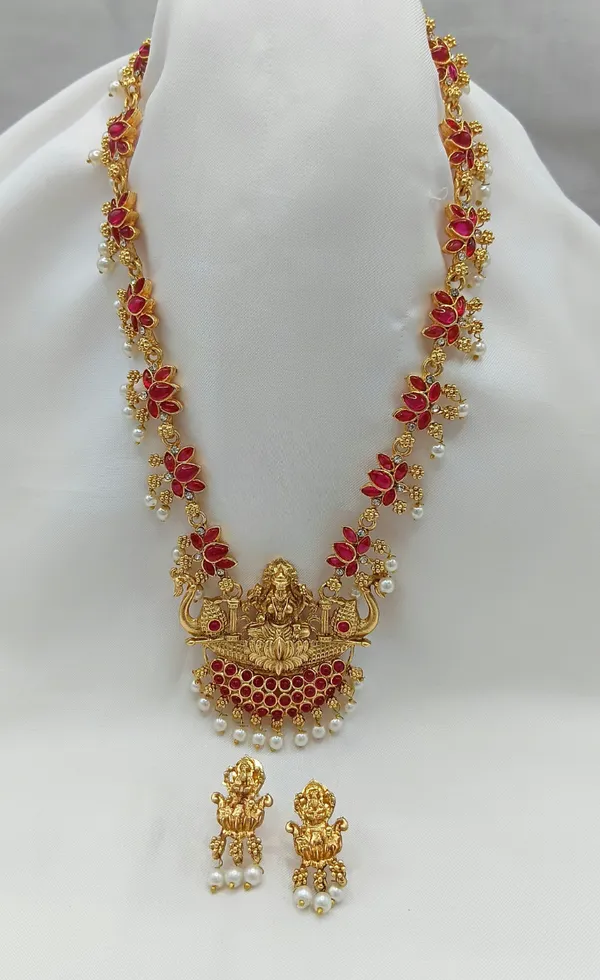 STYLISH_KUNDAN_CHOKER_WEDDING_PARTY_TRADITIONAL_BRIDAL_NECKLACE_JEWELLERY_SET_FOR_WOMEN