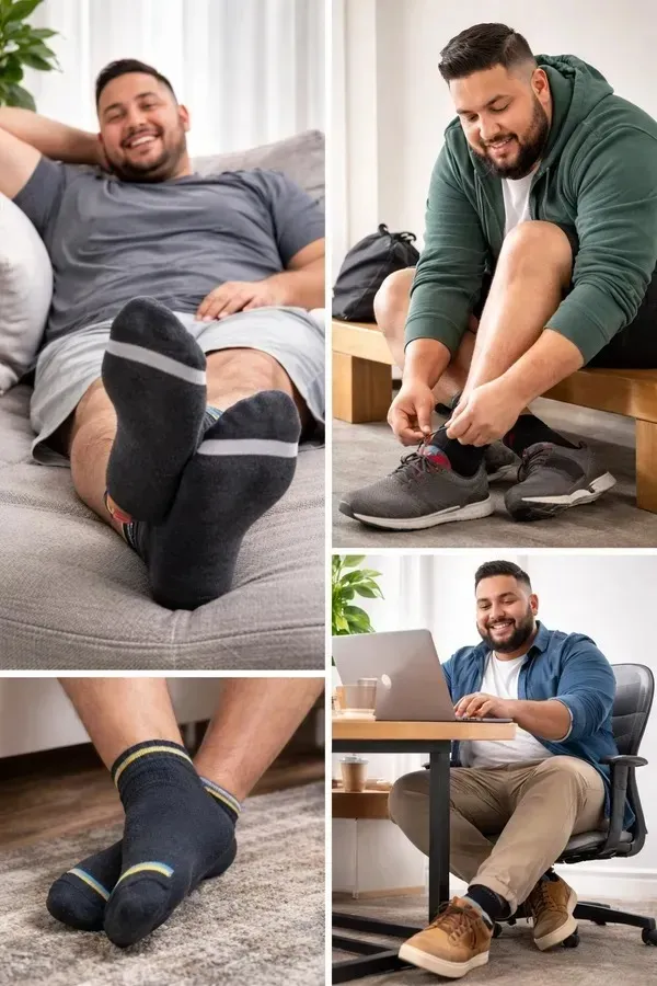 Plus_Size_Cotton_Ankle_Socks_Pack_of_9