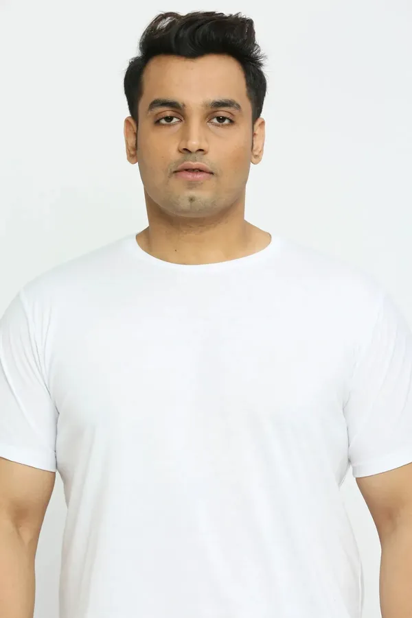 Pack_of_3_Plus_Size_Plain_Sky,_Navy_and_White_Round_Neck_T-Shirt_(2101)