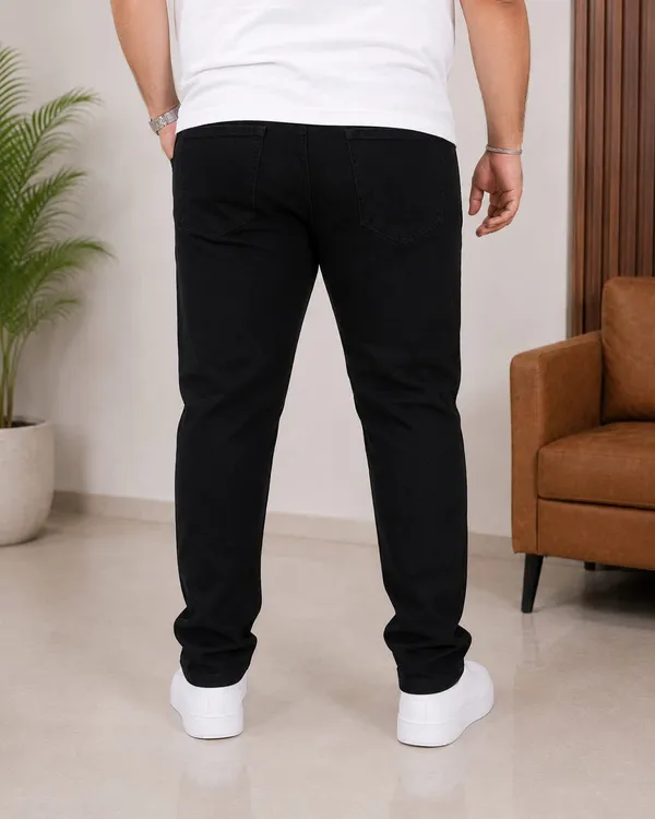 Plus_Size_Plain_Jeans_Black_(5301)