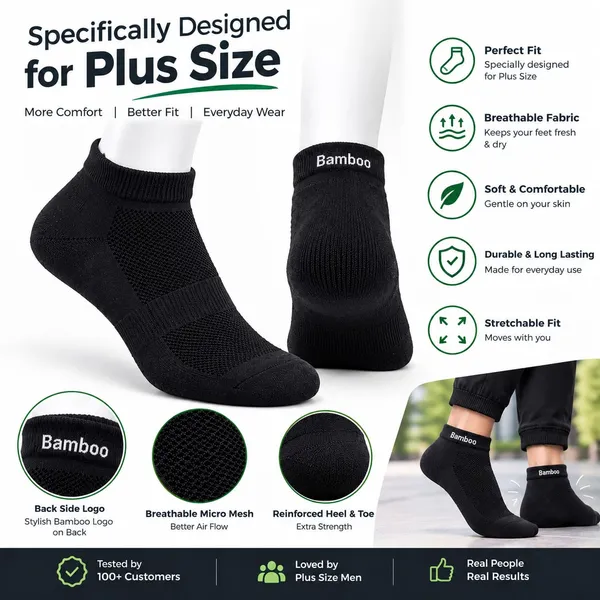 Plus_Size_Bamboo_Ankle_Socks_Pack_of_3