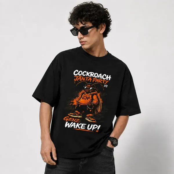 Cockroach_Janta_Party_Oversized_Graphic_Printed_T-Shirt_for_Men_|_GenZ_Wake_Up_Casual_Streetwear_Tee_|_Cotton_Round_Neck_Half_Sleeve_T-Shirt