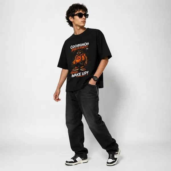 Cockroach_Janta_Party_Oversized_Graphic_Printed_T-Shirt_for_Men_|_GenZ_Wake_Up_Casual_Streetwear_Tee_|_Cotton_Round_Neck_Half_Sleeve_T-Shirt