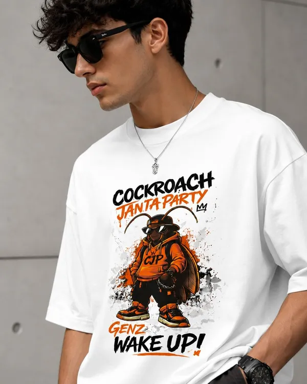 Cockroach_Janta_Party_Oversized_Graphic_Printed_T-Shirt_for_Men_|_GenZ_Wake_Up_Casual_Streetwear_Tee_|_Cotton_Round_Neck_Half_Sleeve_T-Shirt