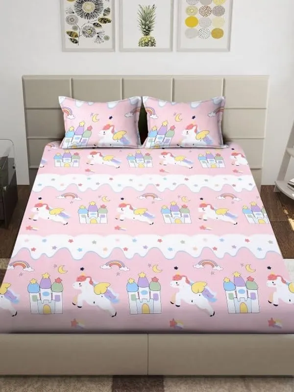 Baby_Pink_Kids_Print_Bedsheet_For_Kids_Room_Flat_Bedsheet_With_2_Pillow_Covers_90_X_100_In