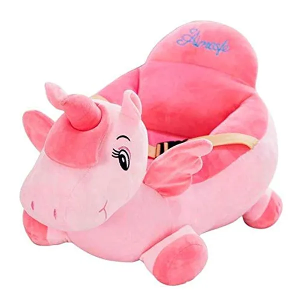 Multicolour_Velvet_Sofa_Chair_For_Kids_With_Belt_Animal_Face_|_Comfortable_Soft_Cushion_Sofa_Seat_(Unicorn)