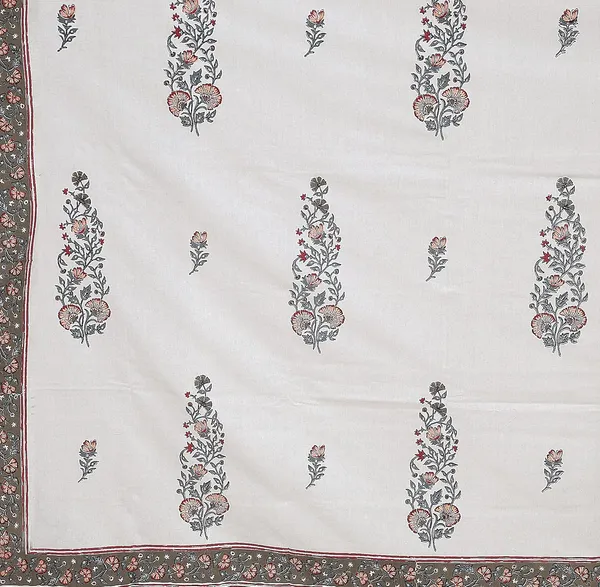 Brown_Pure_Cotton_Pillow_And_Bedsheet_King_Size_Set_108_*_108_Inches