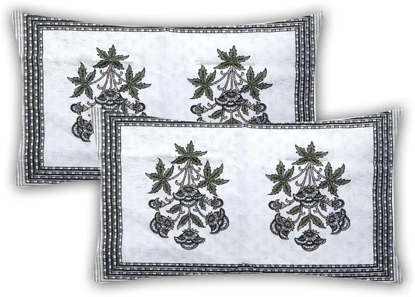Gray_Pure_Cotton_King_Size_Bedsheet_Set_108_*_108_Inches