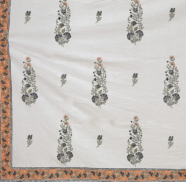 Mustard_Pure_Cotton_Pillow_And_Bedsheet_King_Size_Set_108_*_108_Inches